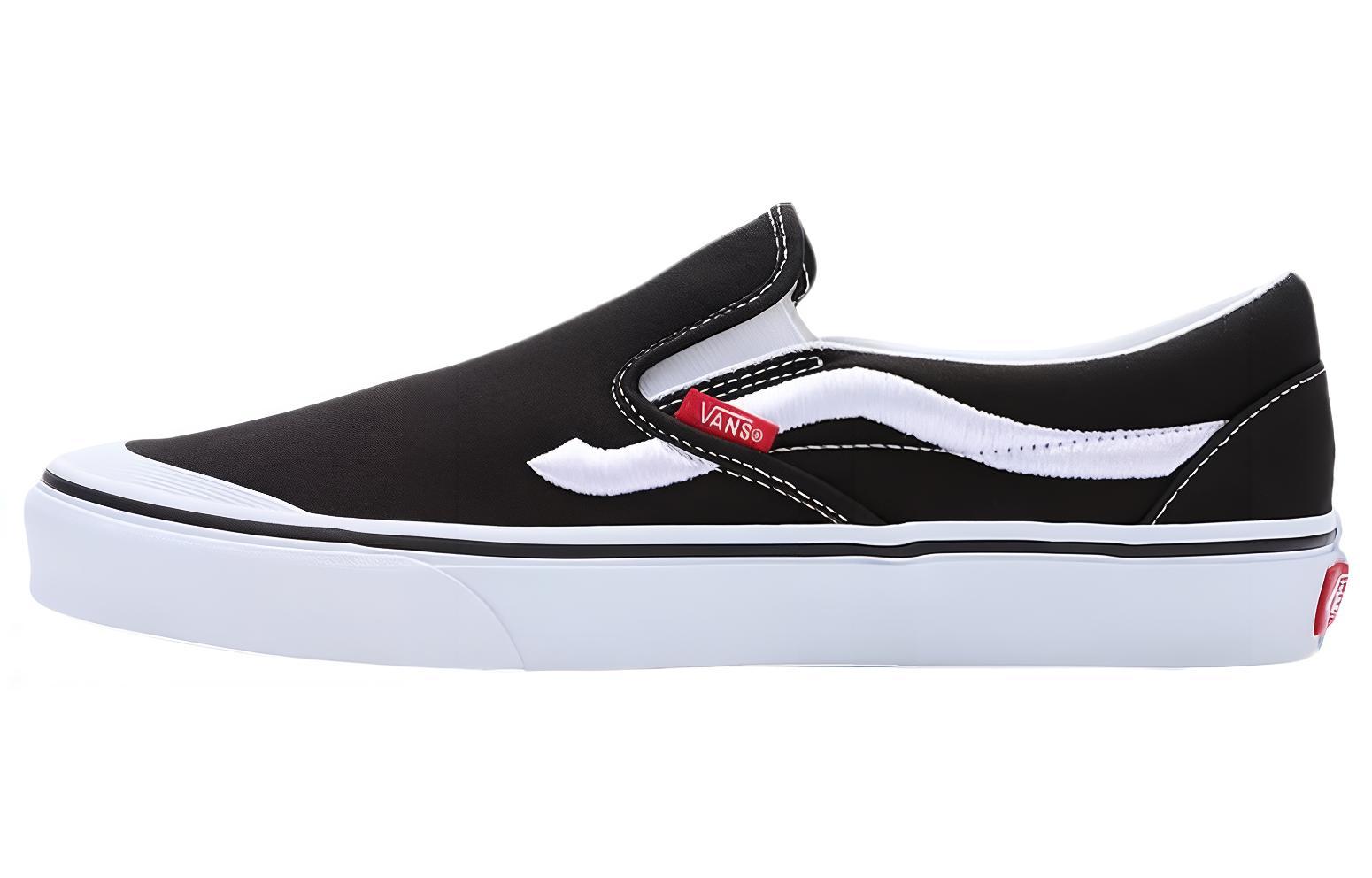 Vans Classic Slip-On 138 Sidestripe Black 36.5