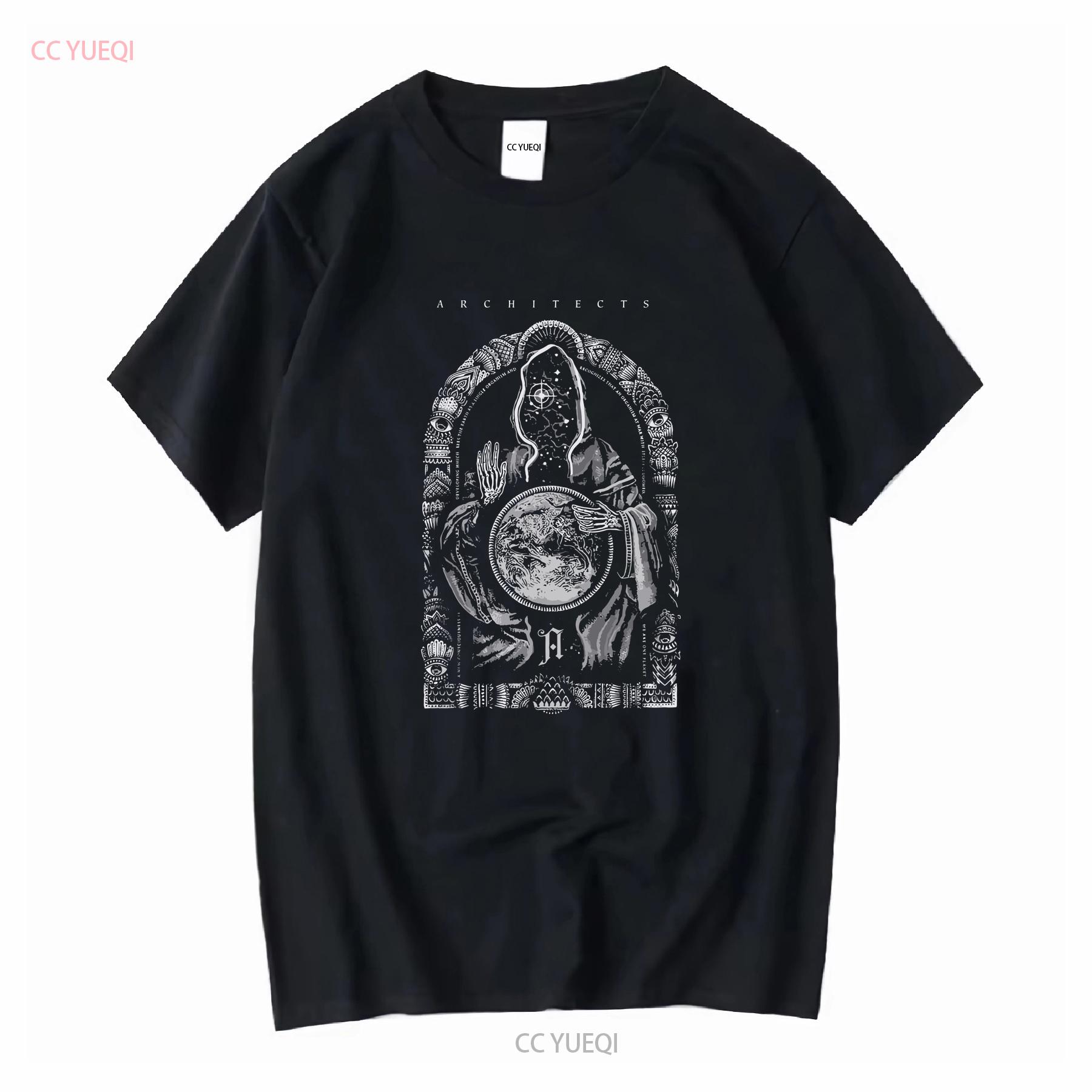 

Architects Band SHIRT 18x27 Progressive Metalcore Mathcore Metal Rare Black vintage Washed Top For Everyday Wear Casual 4XL