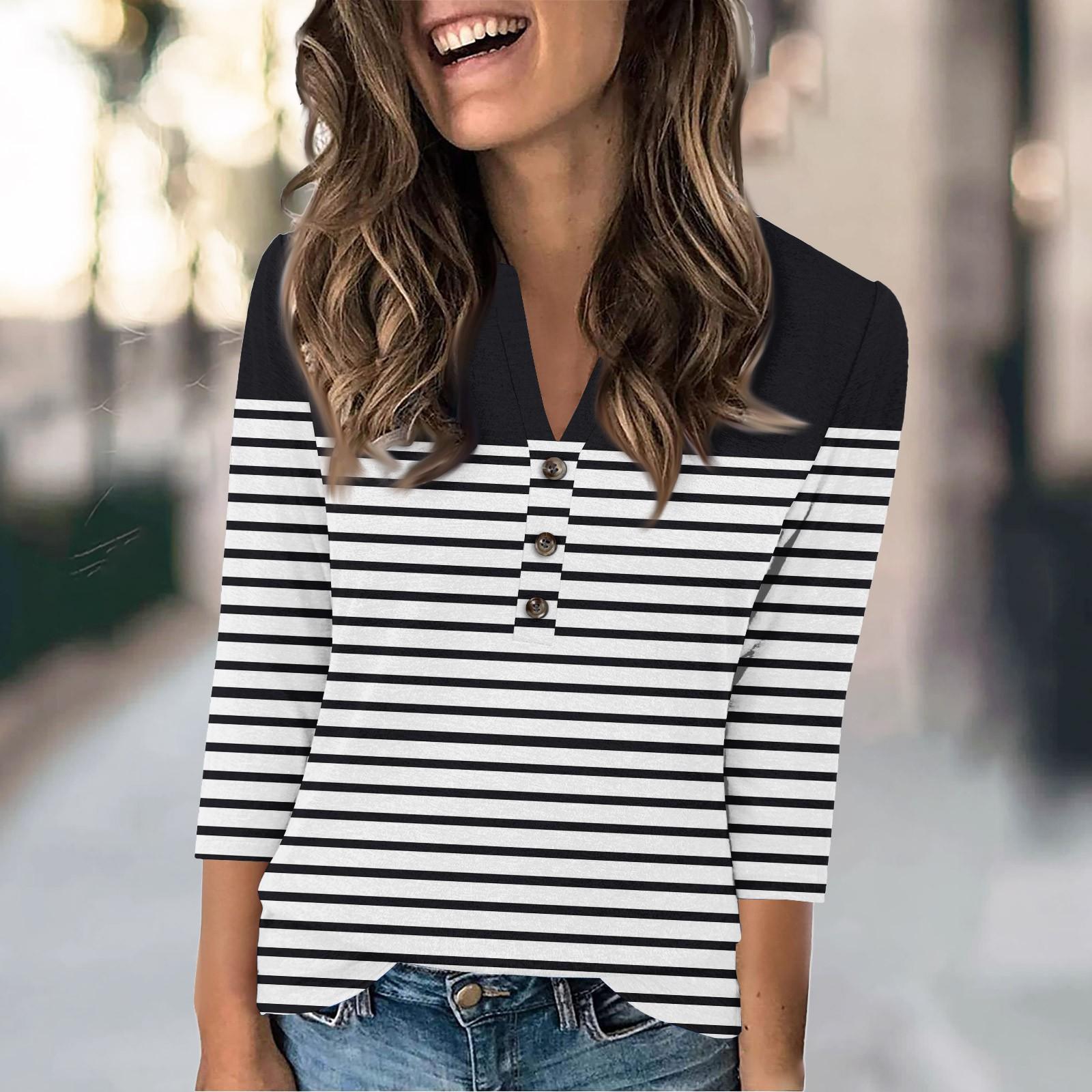 

Женская мода повседневный свободный топ с рукавом 3/4 и круглым вырезом XL киноварь