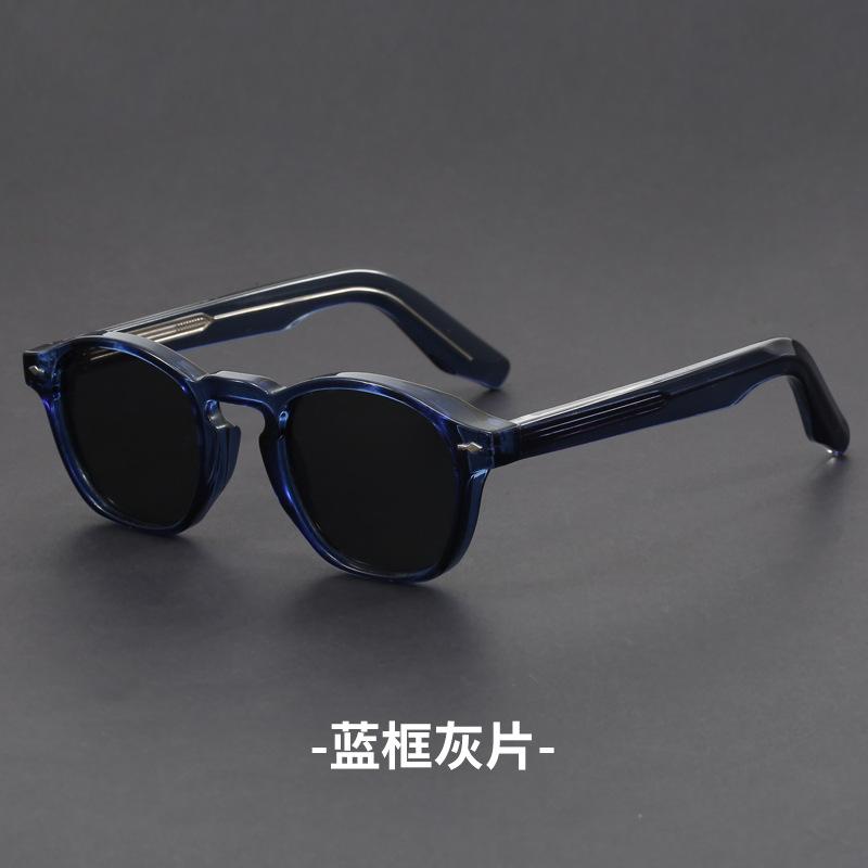 Retro Small Round Sunglasses for Men Women Trendy Circle Style UV400 Lenses Unisex Sun Glasses Luxury Design Car Driving Glasses