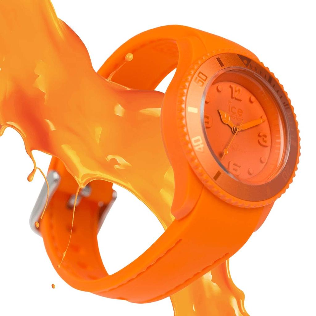 Authorized Unisex Watch 016135 Ice Unity Vermilion Medium Orange Ice-watch Men's