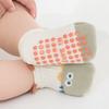 Summer Baby Floor Socks with Anti-Slip Cotton Breathable Mesh Ankle Socks Baby Socks Cute Cartoon Kids Footwear