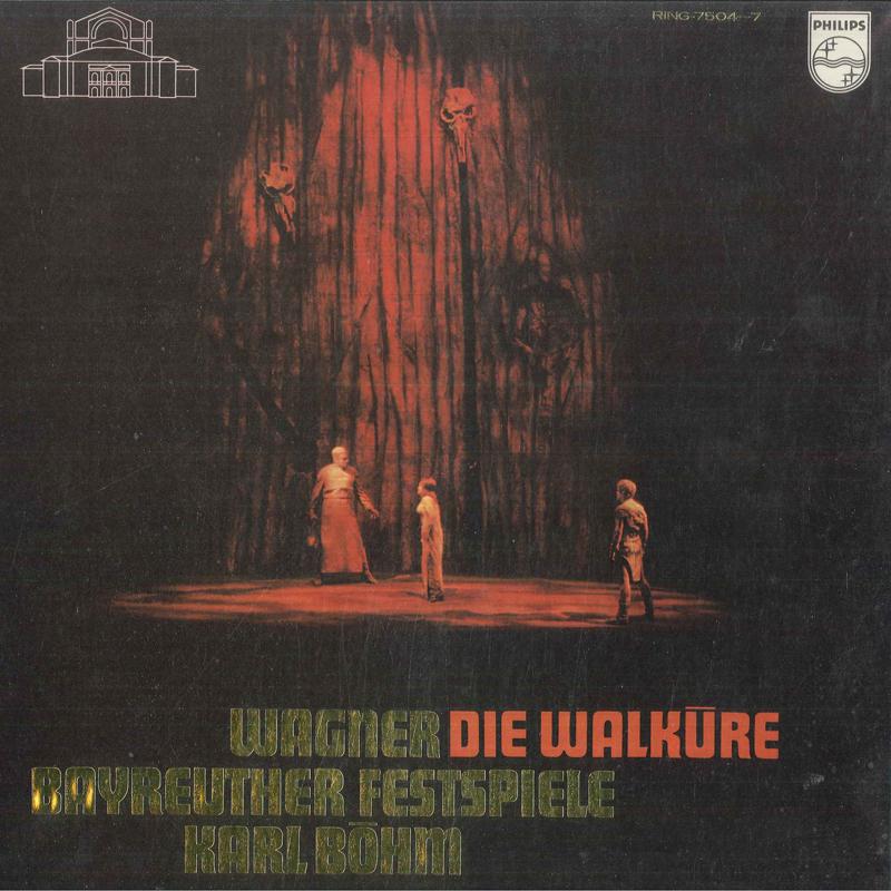 

LP Record KARL BOEHM, ORCHESTRA OF THE BAYREU - Wagner Die Walhure RING750407 PHILIPS Japan Classical Used