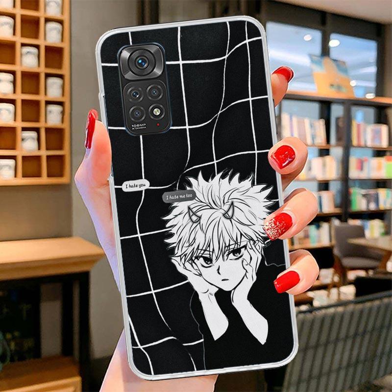 Killua Hunter X Cover Phone Case For Xiaomi Redmi Note 15 14 13 12 11 10 Pro Plus 14S 12S 11S 11T 11E 10S Soft Fundas Shell Redm