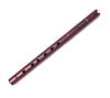 [WARI QUENA PRO WINERED] WARI Professionelle Quena, G-Ton, Hochwertiges Holz-Volksinstrument, Anden-Stil, Weinrote Oberfläche, Modell mit eingraviertem Logo,