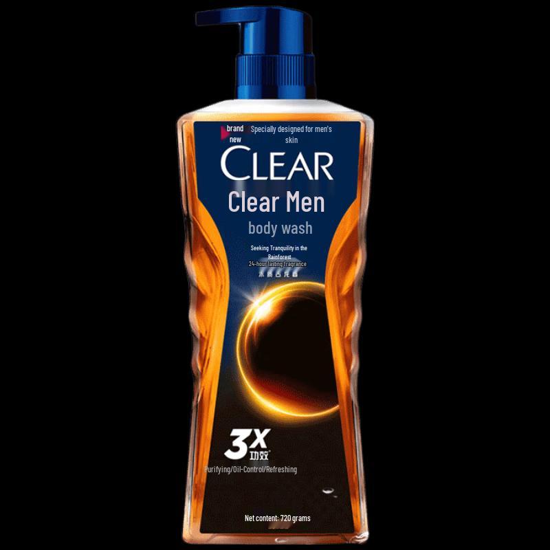 CLEAR Men s Rainforest Secret Woody Cologne Shower Gel