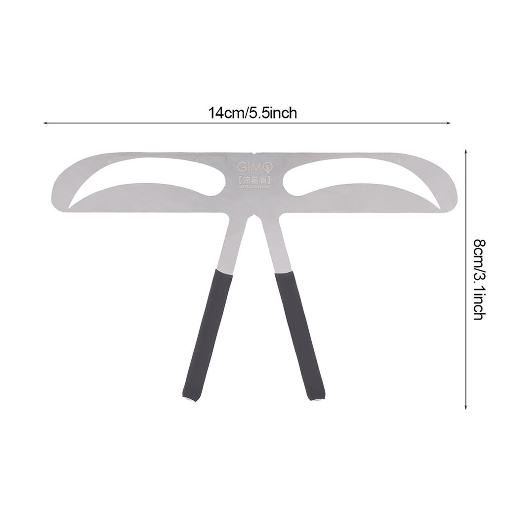 Permanent Eyebrow Ruler Eyebrow Measure Balance Extension Ruler Meteor Eyebrow Shape Stencil