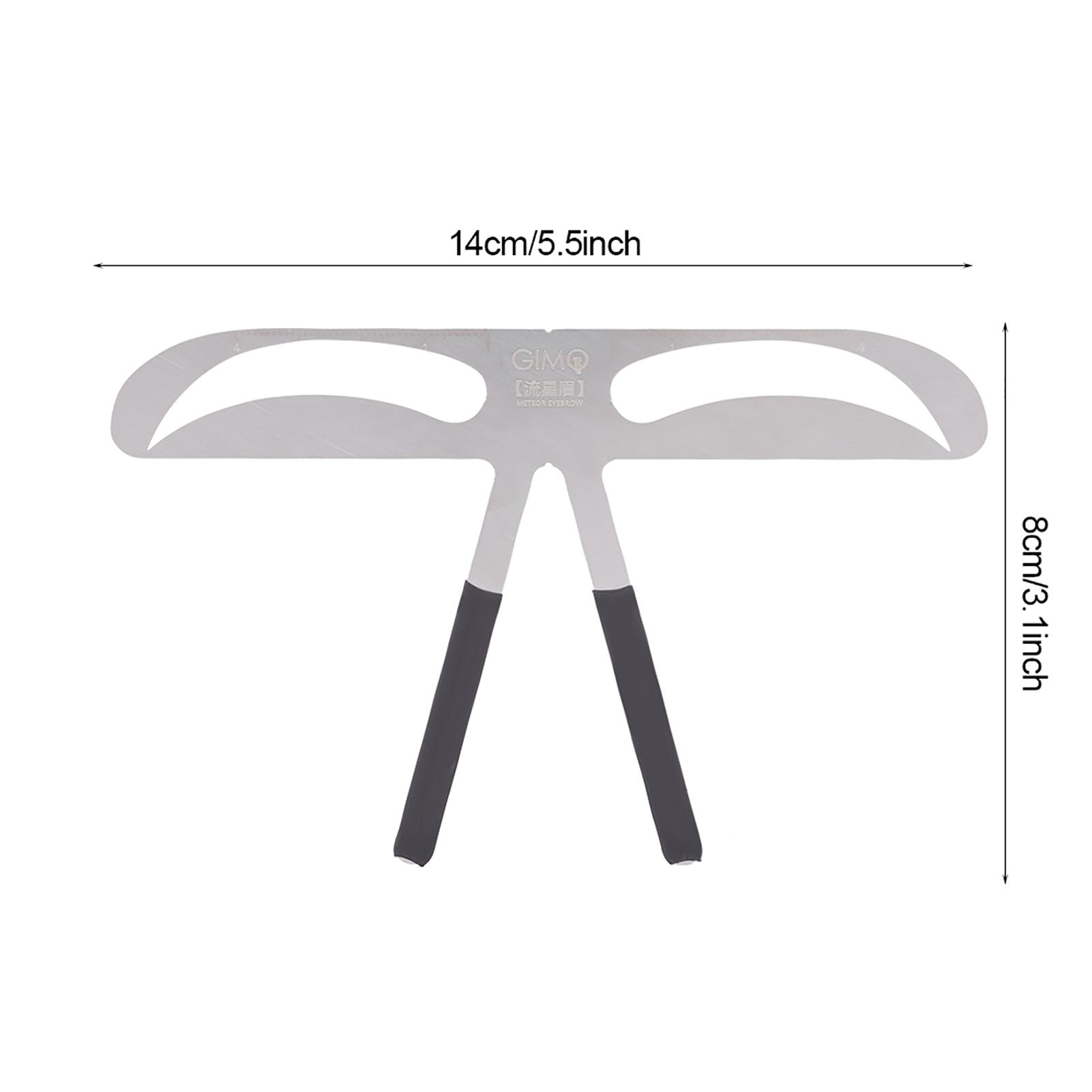 

Перманентная линейка для бровей, измеритель бровей, балансировочная линейка для наращивания, трафарет для формы бровей Метеор