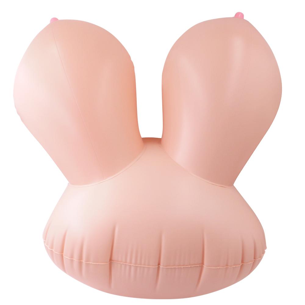 Inflatable Fake Boobs Masturbation Breasts Sex Toys Sex Product For Male Pocket Pussy