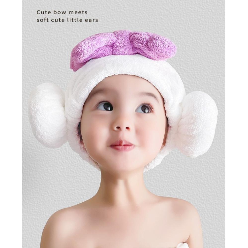 Quick Drying Girls Wiping Headbands Water Absorbent Dry Hair Cap  Home