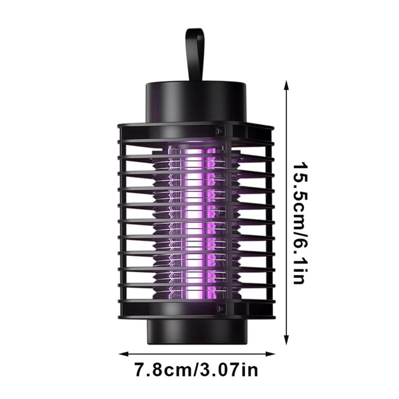 LED Silent Mosquito Repellent Lamp USB Charging Wall Mounted Odorless for Dorm Student Apartment Use
