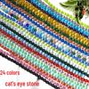 Cat's Eye Crystal Beads for DIY Jewelry: Bracelets & Necklaces Craft Materials.