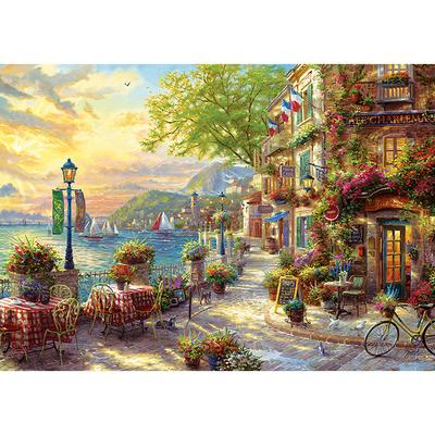 1000 Piece Jigsaw Puzzle - Riviera Flower Street 2