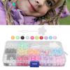 365pcs Hair Dreadlocks Colorful Hair Braiding Beads DIY Hair Beard Decoration Accessories