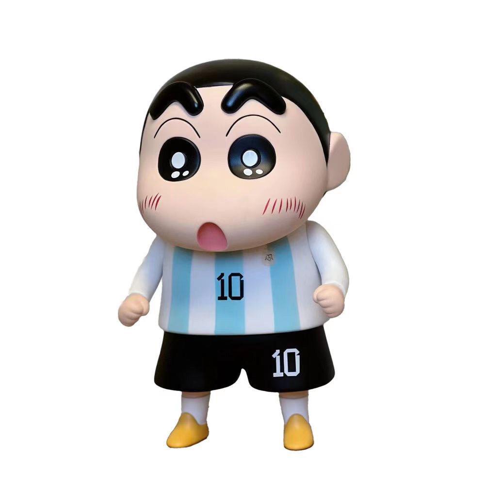 1:1 Crayon Shin-chan Nohara Shinnosuke & Shiro Figure Ornament