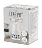Atlas Lightweight Compact Thermal Pot Leaf Pattern White Thermos Vacuum Insulated 1.2L AKTH-1200WH