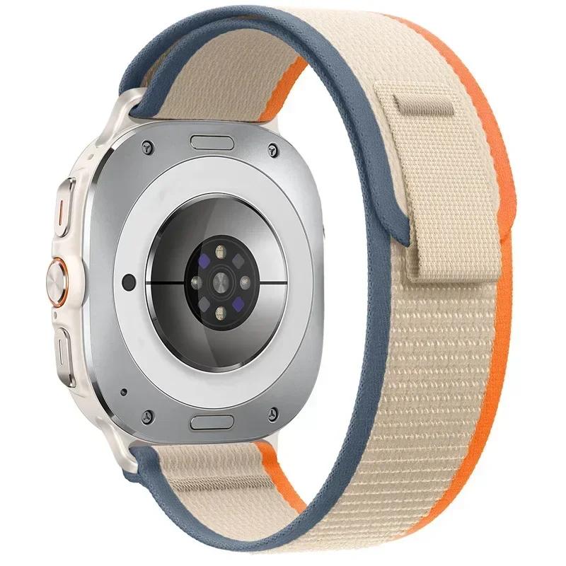 Trail Loop Nylon Strap for Samsung Galaxy Watch Ultra 47mm No Gaps Sports Bracelet Watchband for Samsung Watch Ultra band Correa