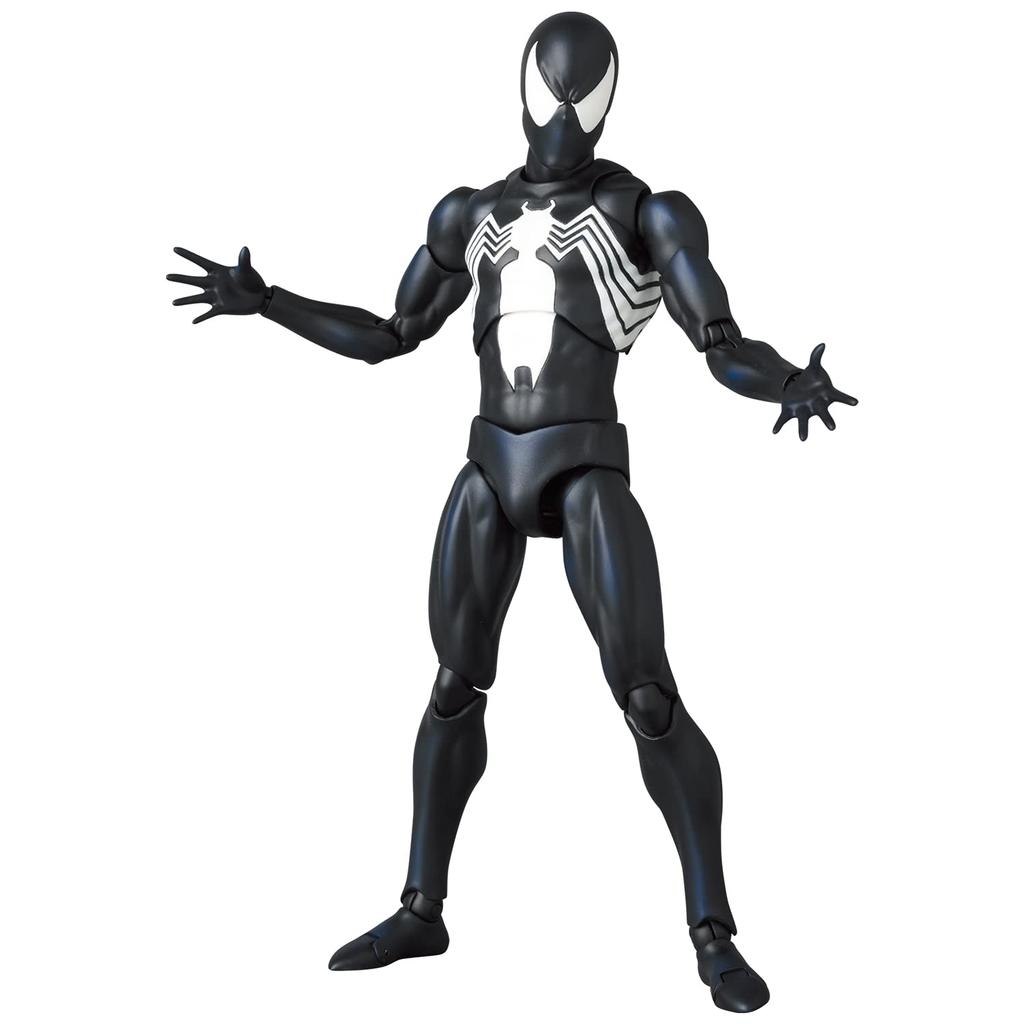MAFEX Schwarz Kostüm Comic ca. 155mm Action Nr.147 Spider-Man Ver. große, vorgemalte Figur.