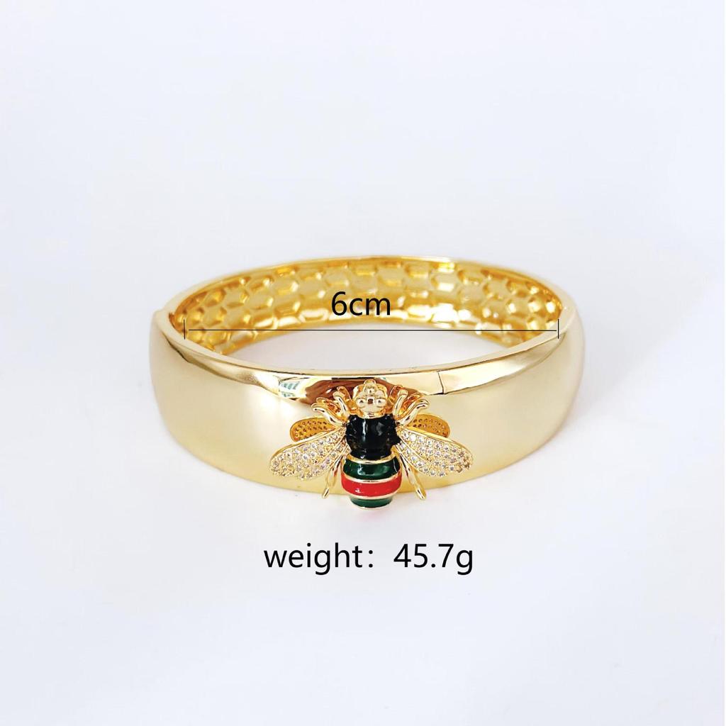 Vintage Fashion Bracelet Ring Set Little Bee Design Bracelet Ring Set