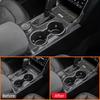Kohlefaser Auto Mittelkonsole Schalthebel Becherhalter Panel Zierleiste Rahmen Modifikation Dekoration Aufkleber Für Ford Explore