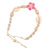 Fashion Shell Anklet Bracelets Beaded Foot Chain Boho Sea Beach Flower Foot Ankle Bracelet for Women and Teen Girls