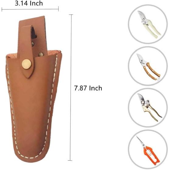 Holder for Belt, Holster, Leather Sheath Tool Holster, Gardening Pliers Pouch