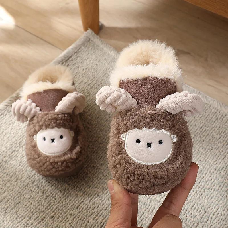 Girls' Boot New Baby Snow Boots Children Warm Winter Boots Cartoon Soft Sole Cotton Shoe Casual Boys Shoes Kids Shoes Zapatillas