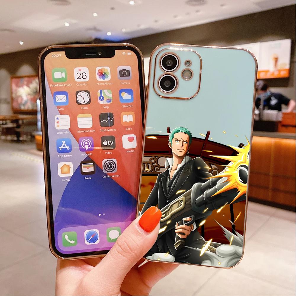 Interesting Roronoa Zoro Case for iPhone 11 12 13 14 15 Pro Max Phone Cover for Samsung Galaxy A51 A12 A32 A52 Xiaomi Redmi 10 10C Casing