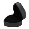LED Light Pendant Necklace Box Large Capacity Soft Lining Hrt Shaped LED Pendant Box Jewelry Gift Box for Valentine's Day Anniversary Wedding