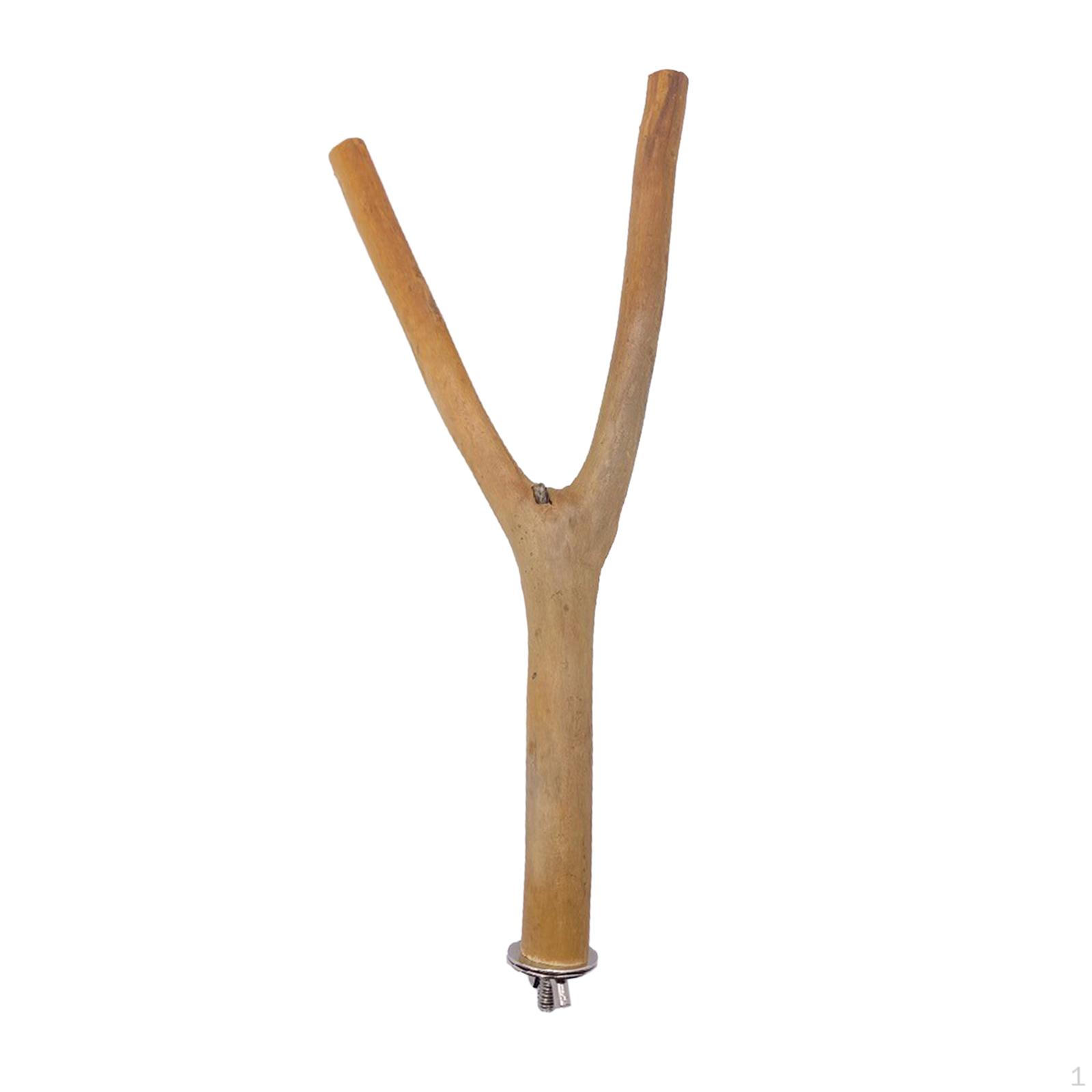 

Подставка для попугаев из натурального дерева для маленьких птиц — игрушка для лазания и игр Bended