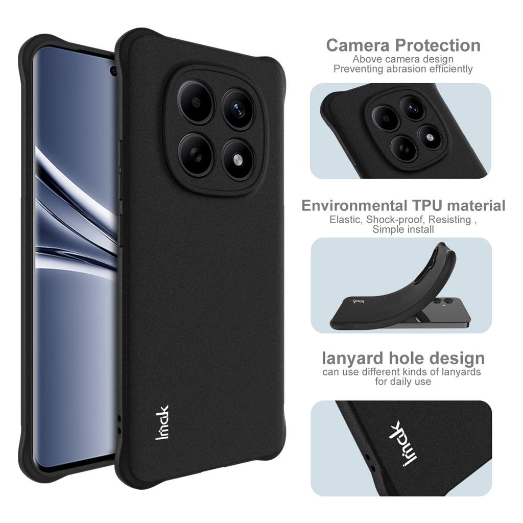 For Redmi Note 15 5G Global Phone Case IMAK Shock-resistant Soft Case