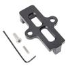 Billet Aluminum Flex Fuel Sensor Bracket Mount Black For GM Flex Fuel Sensors GM Part # 13577429