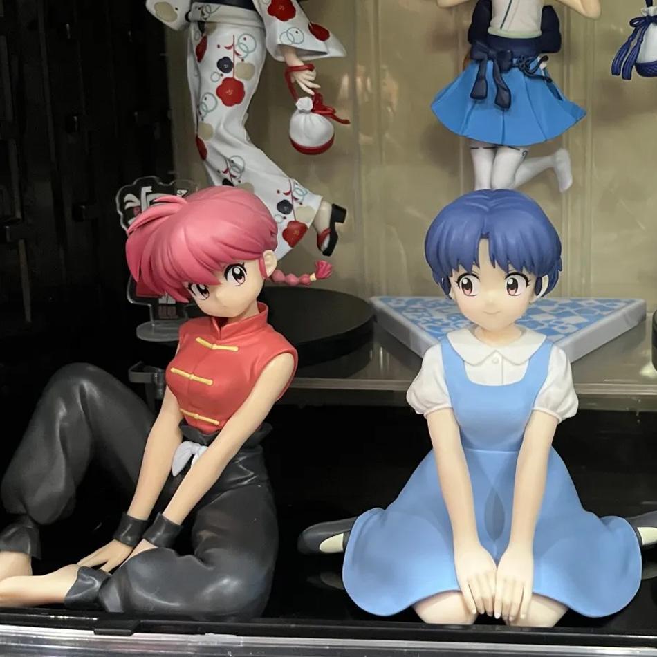 Original BANDAINAMCO BANPRE Ranma 1/2 Relax Time Shampoo Tendou Akane Figure Model in Stock Collectible Toy Figurine for Fans