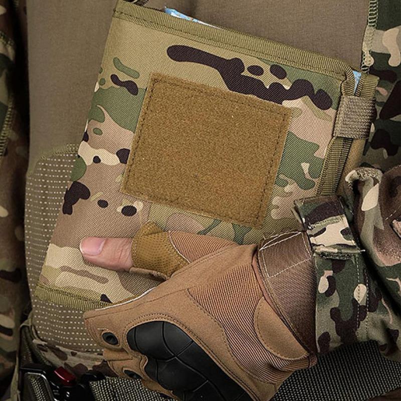 Molle Waterproof Map Bag Military Fan Tactical Notes Storage Diary Suitable for Outdoor or Hiking Not Include Tools