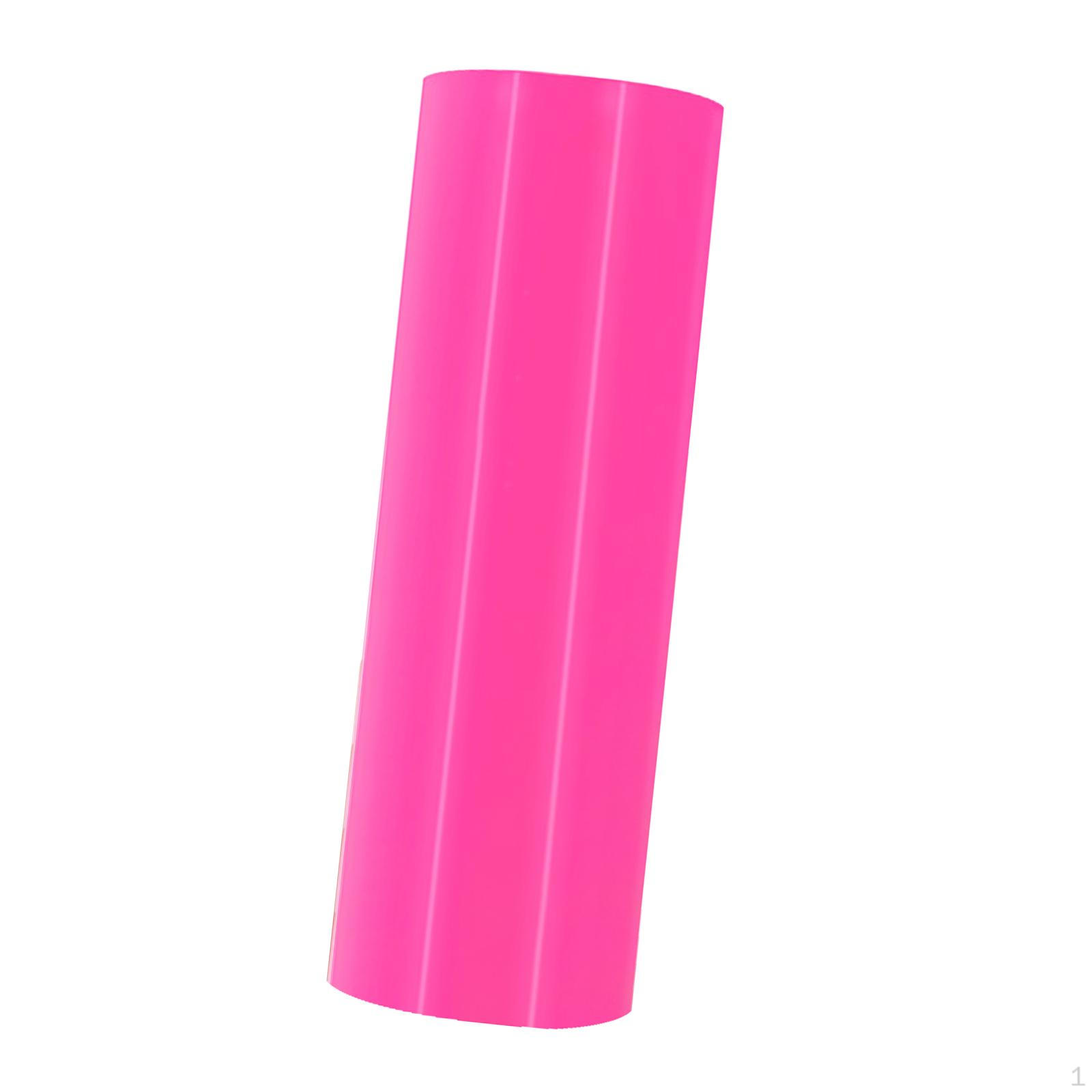 

3D Heat Transfer Vinyl Foam Lettering Film Luminous Stereo Htv The Dark Sticky Suede pink