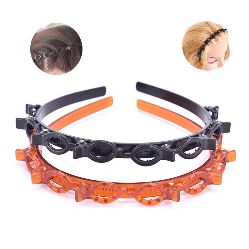 Double Bangs Hairstyle Hairpin Hairdressing Hairpin Headband Womens Headwear