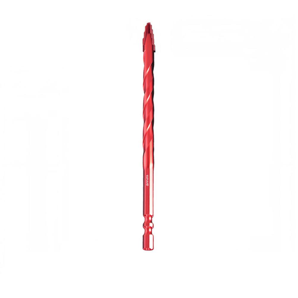 Carbide Drill Bits Set Drill Bit (6/6/8/10/12mm) Suitable For: Drlling On Drywall, Bricks, Tiles, Wood, Aluminum And Sheet Metal