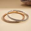 Diamond Geometric Round Bracelet Fashion Versatile Bracelet Light Luxury Niche Jewelry