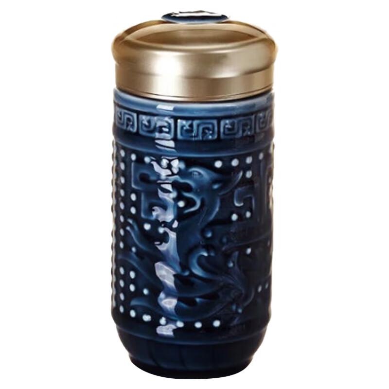 

Qian Tang Xuan Dragon Phoenix Huoci Portable Tea Mug