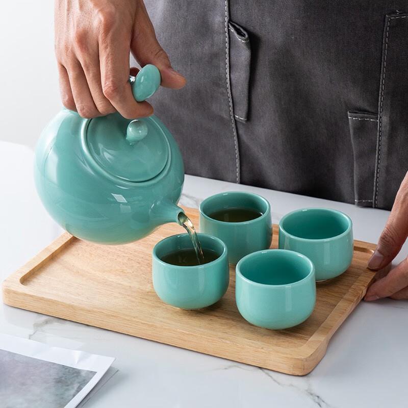 LIU Japanese Portable Kung Fu Tea Set Four Piece Set