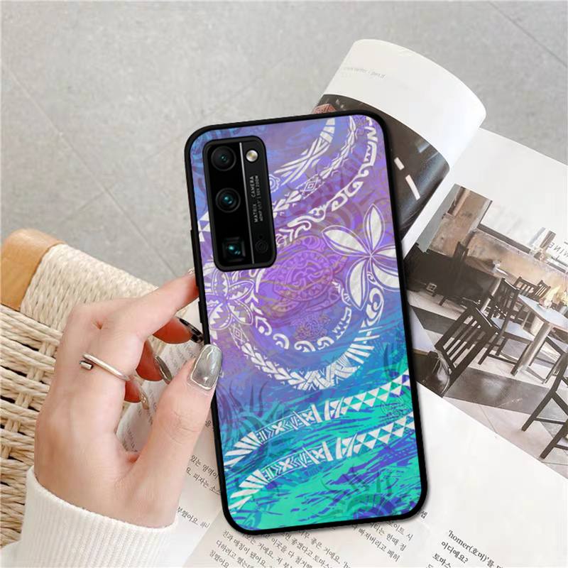 

Чехол для телефона Yinuoda Maori с племенем Самоа и Полинезии для Huawei Honor V30 30 9X 7A Pro View 20 10 9 Lite 10I 8C 8X 5A Play Cover Honor 70 PRO