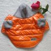 Dog Winter Cotton-Padded Coat & Vest, PU Nylon, Pet Warm Clothing