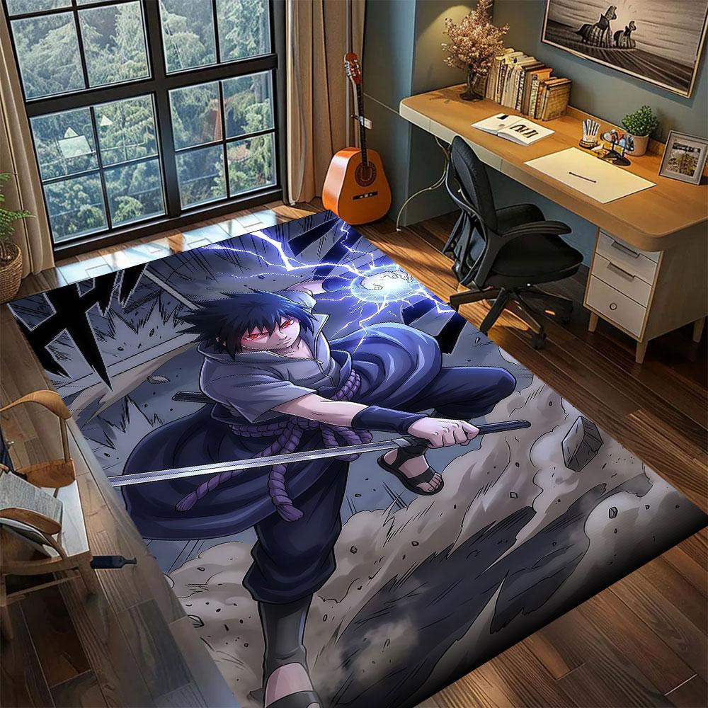 Naruto Anime Character Carpet for Living Room Bedroom Home Decor Cool Movie Mat Play Floor Mat