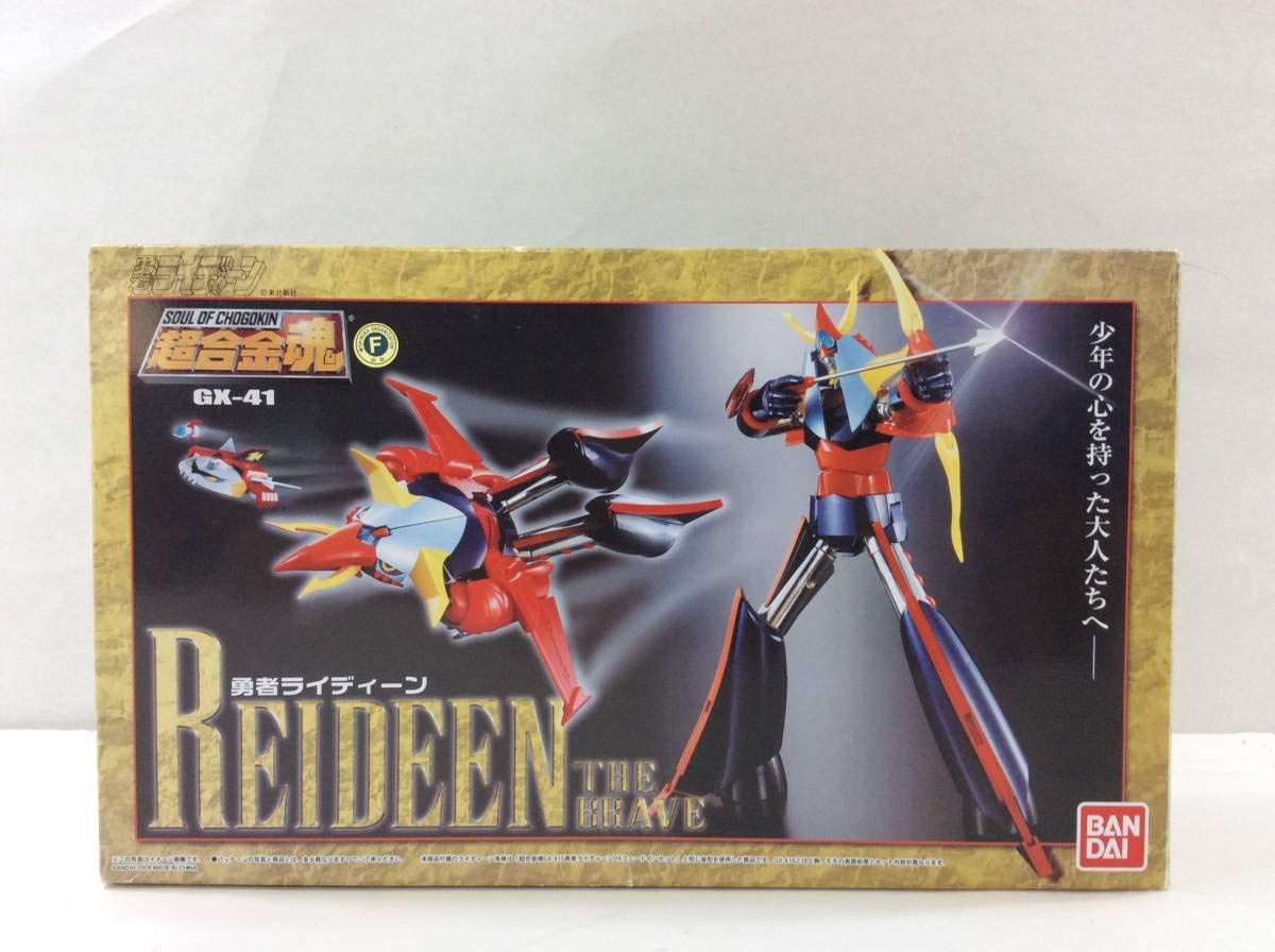 

TAMASHII NATIONS Soul of Chogokin Храбрый Райдеен GX-41