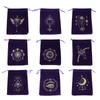 Board Game Cards Drawstrings Bag Tarot Card Velvets Bag Jewelry Pouches Oracles Card Organizers Witchcrafts Supplies