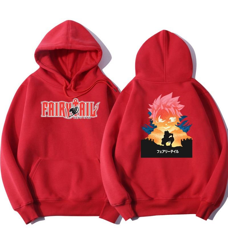 Japanese Animation Hoodie Fashion Design Men's Women's Sweatshirt Fleece Oversized Couples Casual Streetwear Hoodies