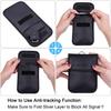 Wisdompro Radio Blocking Pouch, Smart Key Case, RFID Blocking, Relay Attack Prevention, Car Security,