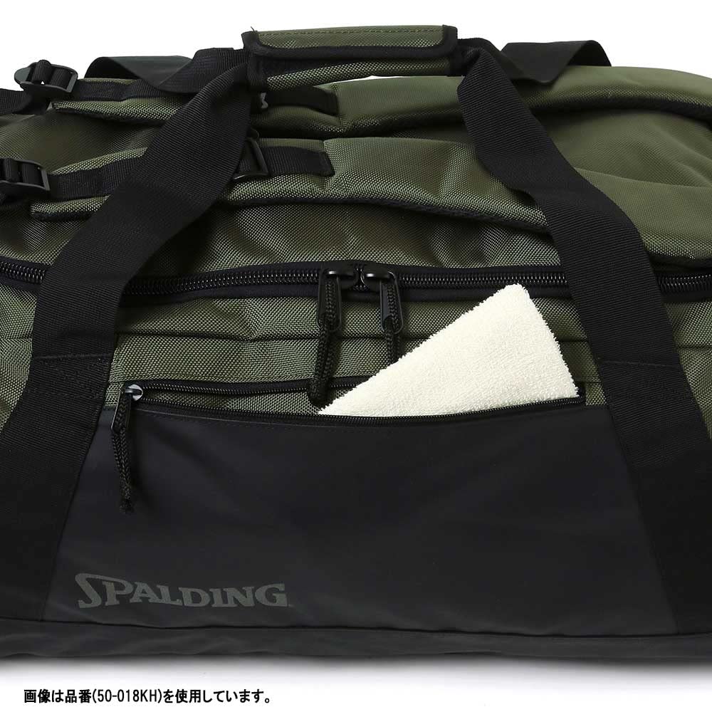 SPALDING Verse Duffle 3-Way Basketball Bag, Black, 50-018BK