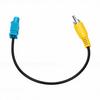 Fakra Cable 9.05 Inch Length Video Signal Transfer Fakra Backup Camera Harness Adapter