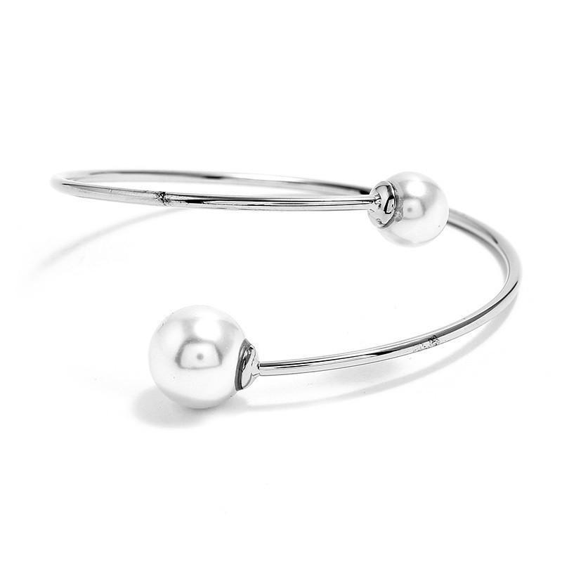 Trendy Japanese-Korean Pearl Bracelet: Simple, Personalized Hand Jewelry